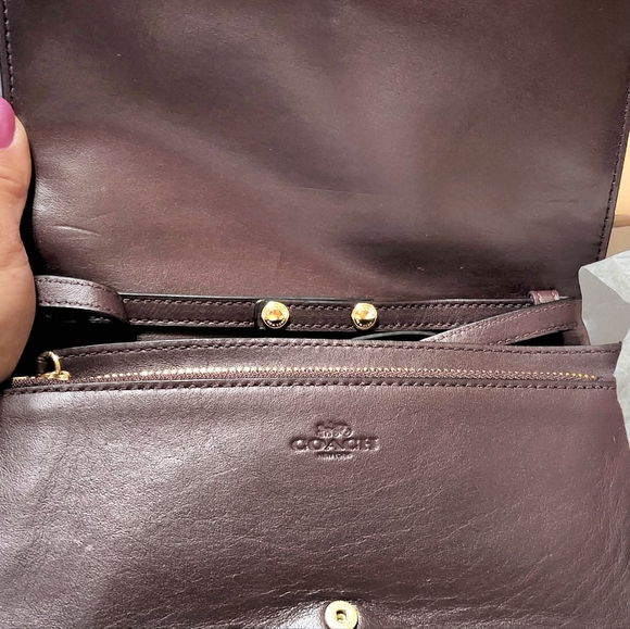 Brand New Coach Crossbody Black&Brown Color.NWT - Picture 15 of 16